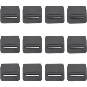 Jaronx Compatible with Tesla Sunshade Clips Model Y Sun Shade Clip Model 3 Sunroof Sunshade Clips Model S Roof Sunshade Insert Clip-12PCS