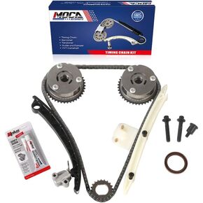 MOCA Timing Chain Kit with Camshaft Gears Fit 11-15 for Chevrolet Cruze & 16 for Chevrolet Cruze Limited & 13-21 for Chevrolet Trax & 13-20 for Buick Encore 1.4L