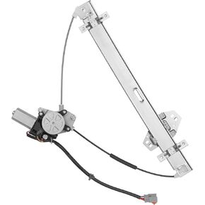 748-130 Front Right Passenger Side Power Window Regulator with Motor Compatible with Honda Pilot 2003 2004 2005 2006 2007 2008, Replace OE 72210-S9V-A01, 72210-S9V-A02, (2 Pins)