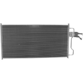 TRQ Air Conditioning A/C Condenser Compatible with 1997-2003 Ford F-150 2004 F-150 Heritage 1997-1999 F-250 FO3030144