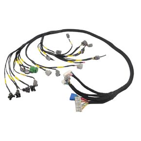CNCH-OBD1-1 Engine Harness Suitable for Civic Integra B16 B18 D16 OBD1 Budget D & B-Series Tucked