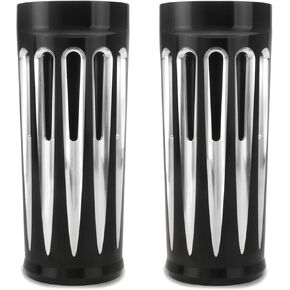 Plus 2" extended Fork Boots cover 49MM for harley touring softail road street road king FLHR FLHX FLHT FLTR Bagger