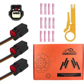 Reverse Backup Parking Sensor Connector 5.9 inch Pigtail 23428268 1EW63TZZAA 25961317 Parking Aid Sensor Harness 4Pcs Compatible with Cadillac Buick Chevrolet Chevy GMC in Saudi Arabia
