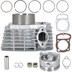 Cylinder Piston Rings Kit Bore 200cc Replacement for Honda ATC 200 196CM3 63.5mm