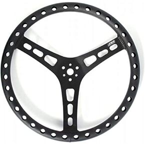 Joes Racing Products 13534-B Flat Steering Wheel, 1 Pack