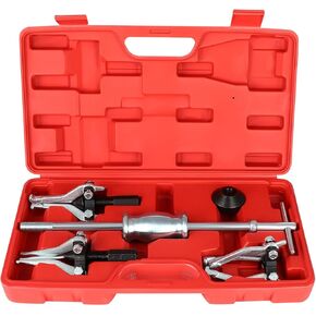 SCITOO 3 Jaw Gear Bearing Slide Hammer Puller Set, Universal Internal & External Gear Pulley Puller Set for Pulling Out Gears Bearings