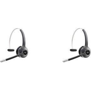 CISCO Headset 561, Wireless Single On-Ear Digital Enhanced Cordless Telecommunications Headset with Standard Base for US & Canada, Charcoal, 1-Year Limited Liability Warranty (CP-HS-WL-561-S-US=)