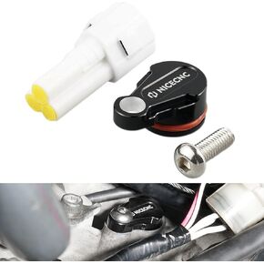 NICECNC Black Speed Transducers stoppers Cap Compatible with Yamaha Raptor 700 2006-2020 2021 2022 2023, Raptor 700R 2009, 2011-2022 2023, YFZ450R 2009-2020 2021 2022 2023, YFZ450X 2010-2011