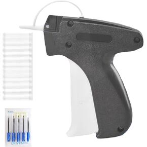 Tagging Gun for Clothing, Tag Gun, Tag Attacher Gun, Price Tagging Gun with 6 Steel Needles, 1000 pcs 2" Barbs Fasteners, Yard Sales, Manufacturers, Retail, Boutiques, Consignment (Not Stitch Gun)