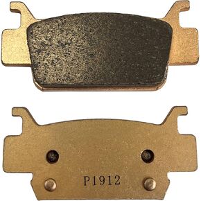 وسادات فرامل ملبدة أمامية يسار/يمين من Demon Powersports لسيارة Honda TRX 500/680/700، مادة معدنية ملبدة لقبضة أفضل وعمر أطول (انظر تفاصيل الإعداد في الوصف) in Kuwait