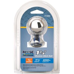 Reese Towpower 74006 Chrome 1 7/8" Hitch Ball