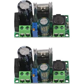 2pcs AC/DC to DC Step Down Buck Converter Voltage Regulator Power Supply Board 2A LM2596HV Converter Module