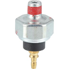 Motoforti Engine Oil Pressure Sensor, for Honda Accord 1984-2007, Plastic Metal, No.37240PT0014, Black Silver Tone