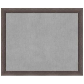 Amanti Art Framed Magnetic Board (45 x 37) Hardwood Chocolate Magnet Board, X-Large Magnetic Bulletin Board for Office Decor, Mudroom, Kitchen or Organization Drop Zone from WI, USA