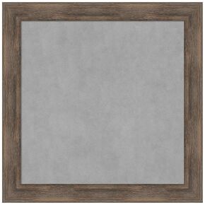 Amanti Art Framed Magnetic Board (29 x 29) Hardwood Mocha Magnet Board, Medium Magnetic Bulletin Board for Office Decor, Mudroom, Kitchen or Organization Drop Zone from WI, USA