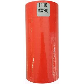 1110 Fluorescent Red Labels for Monarch 1110 or Motex MX-2200