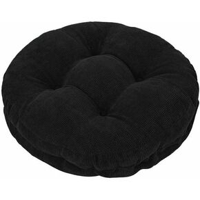 13" Padded Round Bar Stool Cushion,Corduroy Fabric and Thick Padding, Comfortable Sitting for Round Wooden/Metal Stools