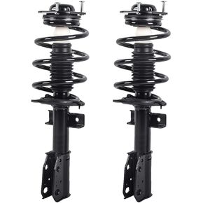 TOPAZ 2Pcs 172518 Front Struts Complete Assembly w/Coil Spring Suspension Replacement for Buick Enclave Chevy Traverse GMC Acadia (Pack of 2)