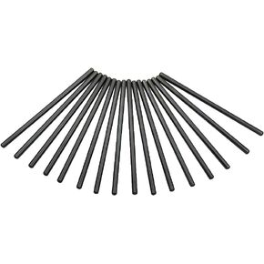 16Pcs Chrome LS Pushrods, 5/16" Diameter 7.400" Length Replacement Chromoly Tubing Formed Pushrods Compatible with GM LS1 LS2 LS3 LS6 L92 L99, 4.8L 5.3L