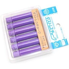 طباشير بدون غبار، 6 قطع، أرجواني (DCC-6-V)