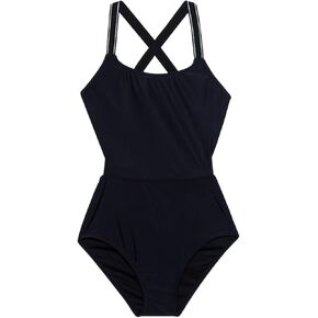 Gottex Girls Kids Toddler and Little Hearts Black Colorful One Piece Swimsuit