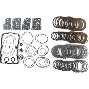 AB60E AB60F Transmission Master Rebuild Kit w/Friction Plate Steel Plate Fits for 07-11 Toyota Sequoia/Tundra 5.7L V8 Replace OE AB60E AB60F