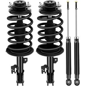SCITOO Front and Rear Shock Absorber Assembly Fit for 2005-2010 for Toyota Sienna, Complete Shock and Strut Assembly Kit Fit for 172364 172363 37284 4PCS