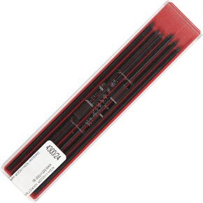 KOH-I-NOOR Coloured Leads for 2mm Diameter 120mm Mechanical Pencil - Red