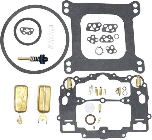Carburetor Rebuilt Kit Compatible with Edelbrock 1400 1404-1407 1409 1411 1477 1801-1806 1812 1813 1825 1826 9900 9903-9907 9909 9910 9913 9962 9966 (With Bowl Cover Gasket) in Saudi Arabia