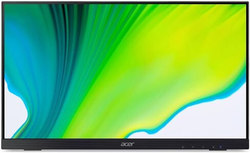 شاشة لمس Acer UT241Y bmiuzx مقاس 23.8 بوصة عالية الدقة (1920 × 1080) بدون إطار IPS مع حامل قابل للإمالة بمفصلات مزدوجة (USB 3.1 Type-C، ومنافذ HDMI وVGA)، أسود in Saudi Arabia
