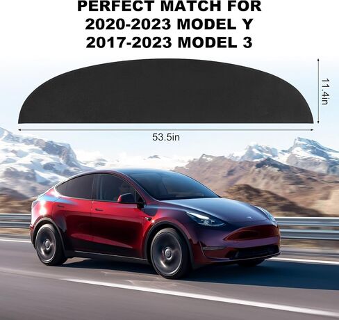 Dashboard Cover for Tesla Model 3 Y Accessories,Suede Dashboard Pad Dash Mat Compatible with Tesla Model 3 2017-2023 and Model Y 2020-2023 in Kuwait