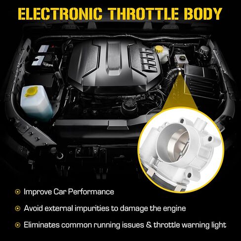 Electric Throttle Body Fit for Chrysler 200 2015-2017 2.4L, Fit for Dodge Dart 2013-2016 2.0L 2.4L, Fit for Fiat 500X 2016-2018 2.4L, Fit for Jeep Cherokee 2014-2019 67-7014 337-05509 4891970AB in Saudi Arabia