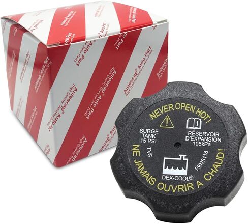 استبدال غطاء خزان سائل التبريد لـ 1999-2017Chevy، 1999-2017GMC، 2002-2009 Cadillac، 2003-2009 Hummer H2، 1999-2004 Oldsmobile، 1999-2010 Pontiac، 2002-2010 Saturn، RC98، 15075118 in Kuwait