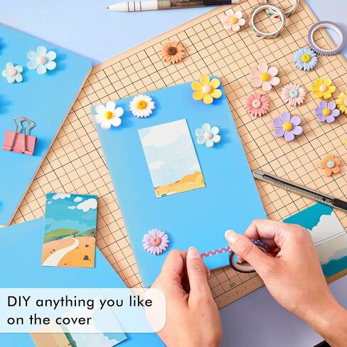 feela 16 Pack Soft Cover Journal Bulk, Lined Notebooks College Ruled for Work for Women Girl Writing, Blank Travel Journal Note Taking Notebook School Business Supplies, 8.2" x 5.5", A5, Black in Kuwait