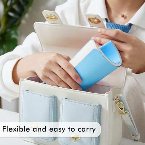 feela 16 Pack Soft Cover Journal Bulk, Lined Notebooks College Ruled for Work for Women Girl Writing, Blank Travel Journal Note Taking Notebook School Business Supplies, 8.2" x 5.5", A5, Black in Kuwait