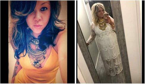 مريلة القلائد للنساء مكتنزة القوطية خمر البوهيمي العرقية الغجر بيان مهرجان قلادة المجوهرات in Kuwait