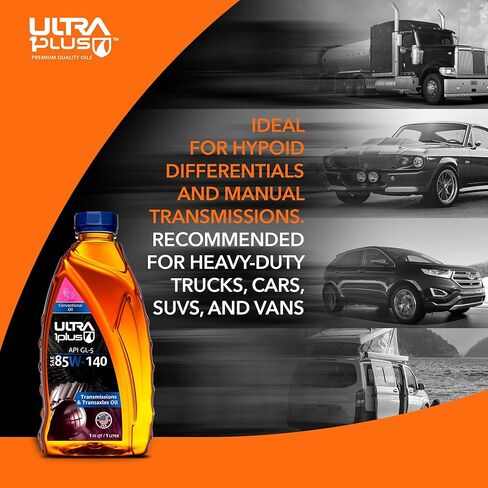 Ultra1Plus SAE 85W-140 Conventional Gear Oil, API GL-5 in Saudi Arabia