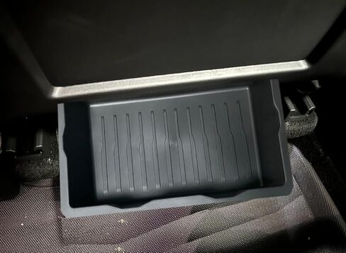 منظم صندوق تخزين تحت المقعد لطراز تيسلا Y، صندوق تخزين مخفي للمقعد الأمامي للسيارة، صندوق مناسب لطراز تيسلا Y 2020-2023 in Kuwait