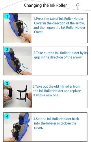 ملصق مسدس سعر مكون من 20 رقمًا مع 1800 ملصق أبيض و3 بكرات حبر، وملصقات تسعير رمز التاريخ، وآلة ختم العلامات للبيع بالتجزئة في ساحة المرآب، وأداة توزيع ملصقات الملابس (PRO) in Kuwait