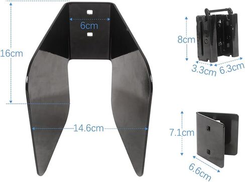 MOTO4U دراجة نارية E المسار عجلة الساندة جدار جبل، E المسار دراجة نارية عجلة الساندة لE المسار X المسار مع 4 الصلب الثقيلة E-Track O حلقات و2 الأشرطة السقاطة، وتناسب الإطارات تصل إلى 6 "واسعة in Kuwait