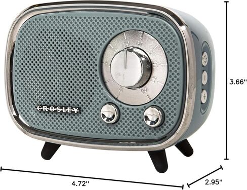 Crosley CR3039A-TN Rondo Portable Bluetooth Speaker, Tourmaline in Saudi Arabia
