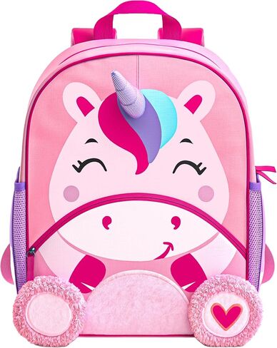 Move2Play, Unicorn Kids Backpack | Kids Size | Back to School | Elementary School, Kindergarten Book Bag | Designed for Boys & Girls Ages 4+ Year Olds in Kuwait