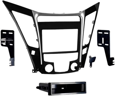 Metra Electronics 99-7342 مجموعة تثبيت لوحة القيادة أحادية/مزدوجة DIN لمركبات Hyundai Sonata لعام 2011 in Saudi Arabia