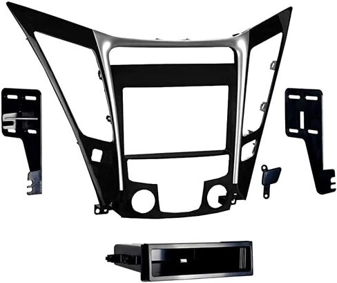 Metra Electronics 99-7342 مجموعة تثبيت لوحة القيادة أحادية/مزدوجة DIN لمركبات Hyundai Sonata لعام 2011 in Saudi Arabia