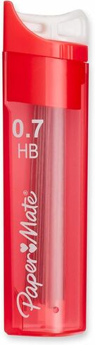Mechanical Pencil Refills 0.7 Mm Hb #2 Lead, 105 Count – Compatible with Standard Mechanical Pencils, Smooth Writing for Home – Bundle with Suretails Pompom Balls Fluffy Keychain (Pack of 2) in Saudi Arabia