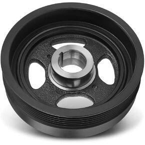 A-Premium Engine Harmonic Balancer Crankshaft Pulley Compatible with Nissan Altima 2002-2013, Frontier 2005-2012, Sentra 2002-2012 & Suzuki Equator 2009-2012, DOHC L4 2.5L, for# 123038J000, 12303JA00A