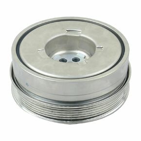 Crankshaft Pulley Harmonic Vibration Balancer 11238638614 Engine Crankshaft Damper Pulley Replacement for BMW X1 X2 18i Mini Cooper