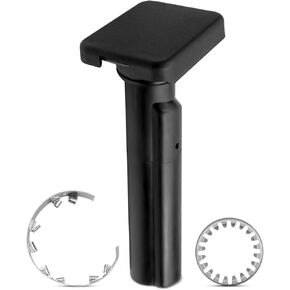 Tube Spare Tire Carrier Lock Cover Kit Fit for GMC Sierra Chevy Silverado Pickup Truck 1999-2013, Replace 15182986 15040331 15078834 15769308, with Spare Tire Wheel Lock Rings