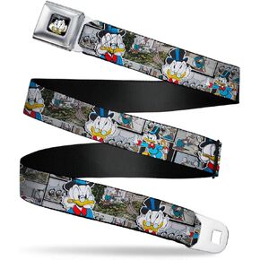 Buckle-Down Standard Seatbelt Belt Scrooge Mcduck