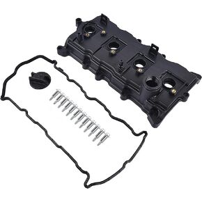 GELUOXI Valve Cover Kit & Gasket & Bolts & Cap Replacement for Nissan Rogue 2008-2012 /Altima (Hybrid) 2007-2013 / Sentra SE-R 2007-2012, L4 2.5L QR25DE Engine 13264-JA00A 13270-JA00A